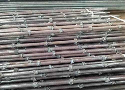 图们隧道钢花管